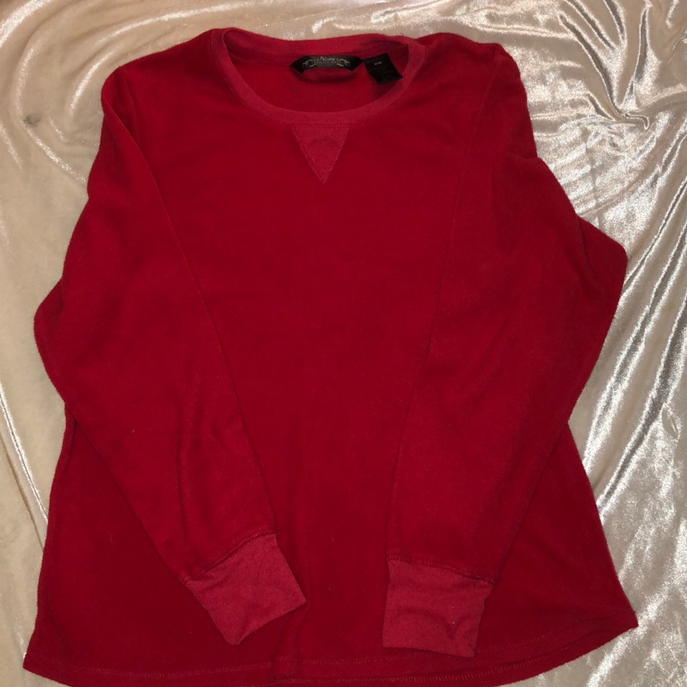 Cozy fleece top